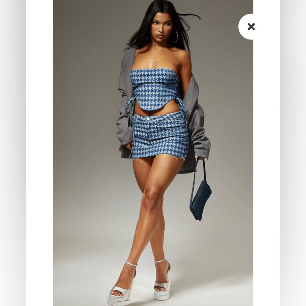 Pretty little thing denim set!